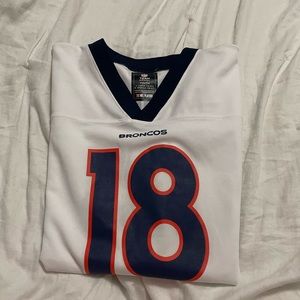 Broncos number 18 Manning jersey